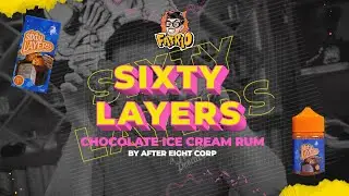 [21+] SIXTY LAYERS JUICE CHOCOLATE ICE CREAM RUM BY AFTER8!