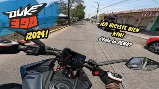SACANDO a RODAR la NUEVA DUKE 390 2025, &iquest;Vale la PENA? | Aguacate Motovlogs