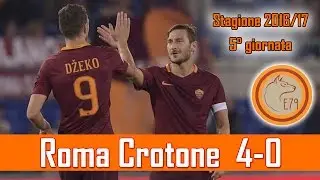 Poker Roma VS Crotone - Totti show!