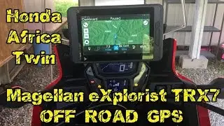 Magellan eXplorist TRX7 Off Road GPS Honda Africa Twin CRF100L