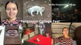 Fergusson College Spandan Program Fest Day1✨💃#fergussoncollege#vlog#dance 