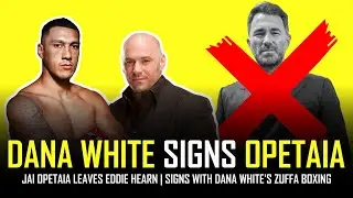 JAI OPETAIA LEAVES EDDIE HEARN!!! 😱 SIGNS WITH DANA WHITE!!! / NIGHT FLIGHT SHOW 🌙✈️