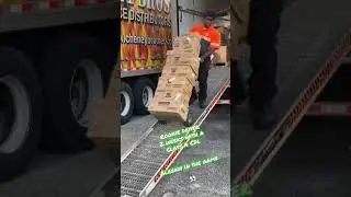 Us foods Rookie Driver Running #Ramp #shorts #foodservice #usfoods #ClassA #CDL