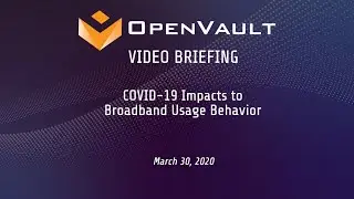 OpenVault Usage Surge (through 3/25/20)