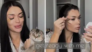 МОЙ ПОВСЕДНЕВНЫЙ МАКИЯЖ / get ready with me / я делала ринопластику? / пробуем новую косметику