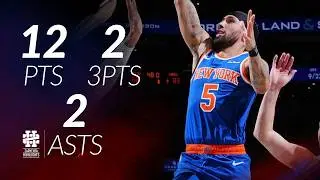 Jose Alvarado 12 pts 2 threes 2 asts vs Celtics 25/26 season