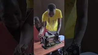 Tailoring workshop. Taller de sastrer&iacute;a. Atelier de croitorie. Buganda 2025, Burundi, Africa.