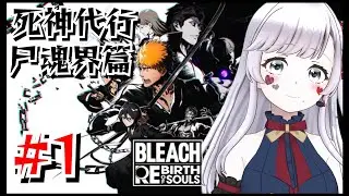 【#1/ BLEACH Rebirth of Souls】初見！ついにBLEACHの世界に乗り込みにいく！死神代行・尸魂界篇！(ネタバレあり)