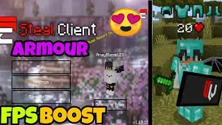 Steal Client Best Client For MCPE || FPS Boost || @anayblaze6656