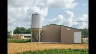 B&acirc;timent 400m2 &eacute;levage poulet label ELEVAGE SERVICE