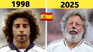🇪🇸 Spain World Cup 1998 Squad &ndash; THEN vs NOW | Legends Transformation 🔥