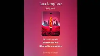 Lava Lamp Love 3m by Bryan E. Hall (Trnscndr)