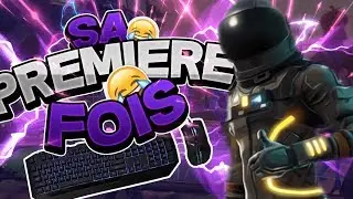 SA PREMIÈRE FOIS ! FORTNITE BATTLE ROYALE !