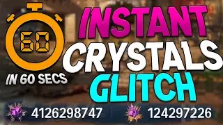 TRUE INSTANT UNLIMITED CRYSTALS GLITCH in 60 Secs Or Less! Cold War Zombies Glitches #shorts