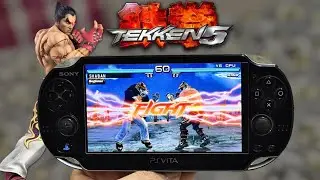 Tekken 5: Dark Resurrection Sony Playstation Vita Gameplay 