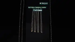 ✨🌿 Timeless Silver Anklets at Nikki Jewels 🌿✨