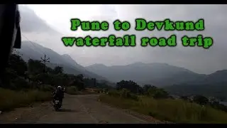 Pune to Devkund waterfall road trip | Part 1 | Moto Vlog