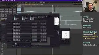 Making documentary cues in Audio Design Desk and chilling with you! // Sound Design | Music Producti