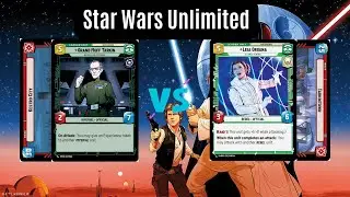Tarkin Red vs. Leia Tarkintown | Star Wars Unlimited Gameplay
