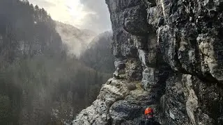 Via Ferrata Ladders of Death. Mortier, France 🇨🇵