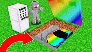 GEHEIME REGENBOGEN SPORTWAGEN GARAGE in Minecraft !