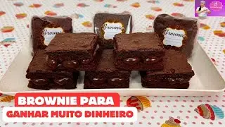 BROWNIE RECHEADO | RECEITA FÁCIL E DELICIOSA PARA VOCÊ GANHAR DINHEIRO