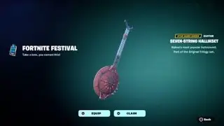 Fortnite Guitar:  SEVEN-STRING HALLIKSET