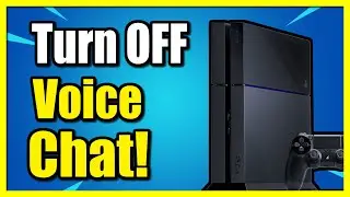 How to Turn Off Voice Chat in Any Game on PS4 Console (Easy Tutorial)