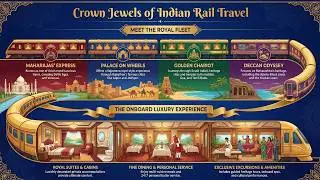Luxury Trains of India | Royal Train Journeys | Maharajas Express, Palace on Wheels & More