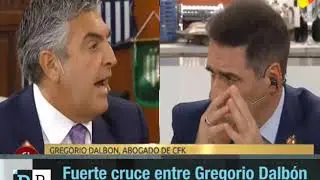 Fuerte cruce entre Gregorio Dalb&oacute;n y Mariano I&uacute;dica