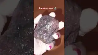 #pumice stone 🪨 how does it float