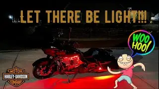 New Tank Badges and Under-Glow Lights For My 2021 Road Glide Special!!!!!!!!