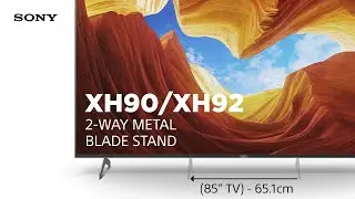 Sony XH90 / XH92 &ndash; 2-way metal blade stand