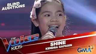 The Voice Kids Philippines: Kendra Gapasin's sparks a FOUR-CHAIR TURN in 'Shine'! | Blind Auditions