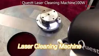 100w laser rust removal equipment reomver metal rust painting oxide coating