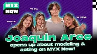 JOAQUIN ARCE Says He's Not Yet Worthy To Act With ANGEL LOCSIN | MYX NOW