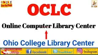 OCLC/ Online Computer Library Center/ Ohio College Library Center @newlibraryworld7087​