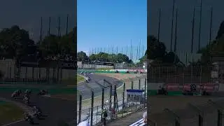 鈴鹿サーキット　JGP3　リスタート　シケイン