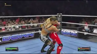 WWE 2K25 SmackDown Brie Bella vs. Zoey Stark