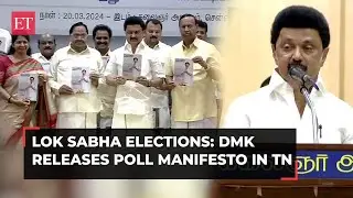 Lok Sabha elections: DMK releases poll manifesto; TN CM Stalin confident of forming govt in 2024