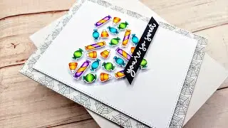 CAS Halloween Card | How To Get More Out Of Small Stamps