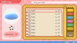 Pokemon BDSP dry poffin recipes