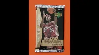 ЛЕБРОН ДЖЕЙМС 2004-2005 UPPER DECK 8 карт ОРИГИНАЛЬНАЯ баскетбольная упаковка 2000 штук!
