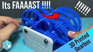 I Built My FIRST 3D Printed Gearbox, 729:1 Gear Ratio with ZERO Machining!🔥