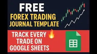 FREE Forex Trading Journal Template 🔥 | Track Every Trade on Google Sheets!