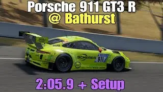Project Cars 2 | Porsche 911 GT3 R | Bathurst | 2:05.9 + Setup