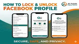 How to Lock & Unlock Facebook Profile 2025 | Facebook Profile Privacy & Security Settings Full Guide