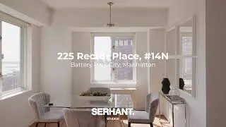 INSIDE a LUMINOUS CORNER CONDO in BATTERY PARK with Krista Nickols | 225 Rector Place 14N