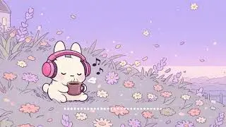 Cute Bunny Lofi ☕🐰 Cozy Coffee Music to Study, Relax & Work