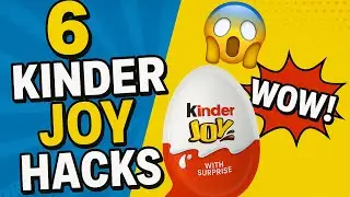 6 easy Kinder Joy hacks that will blow your mind !